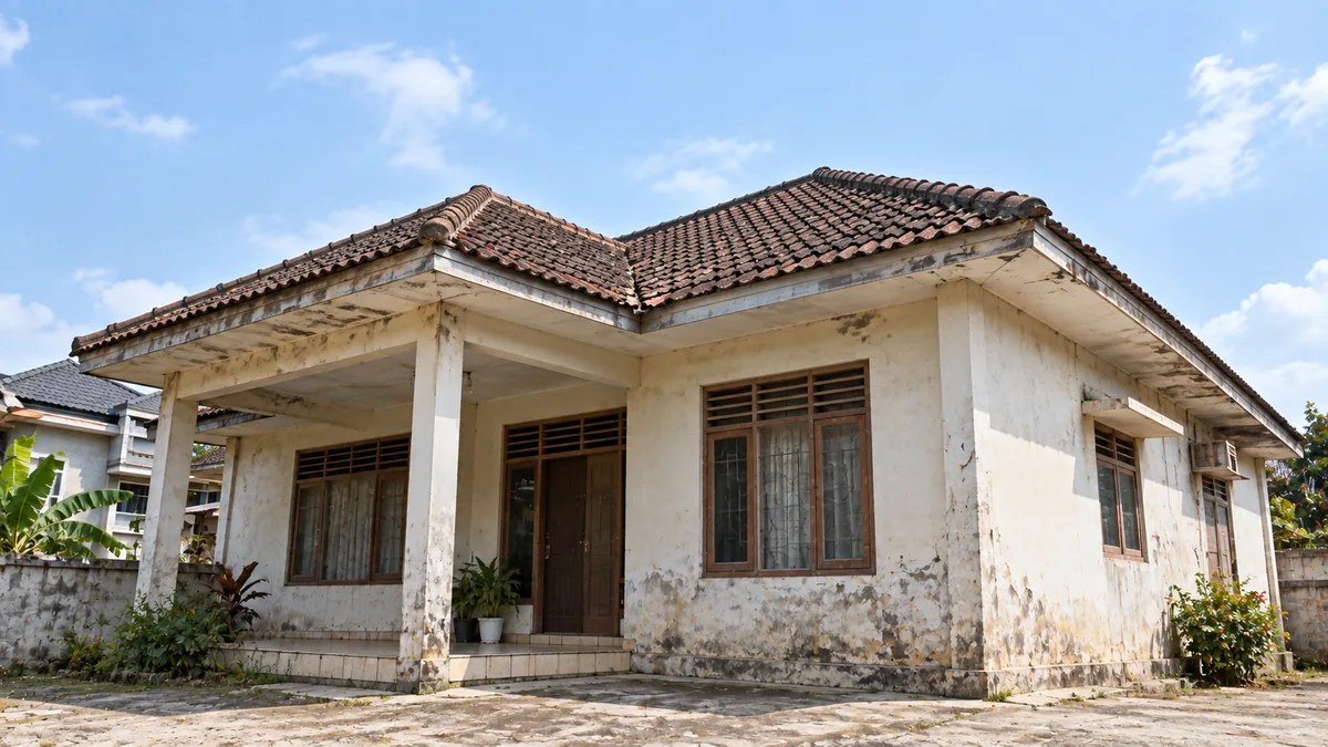 Kondisi rumah sebelum renovasi