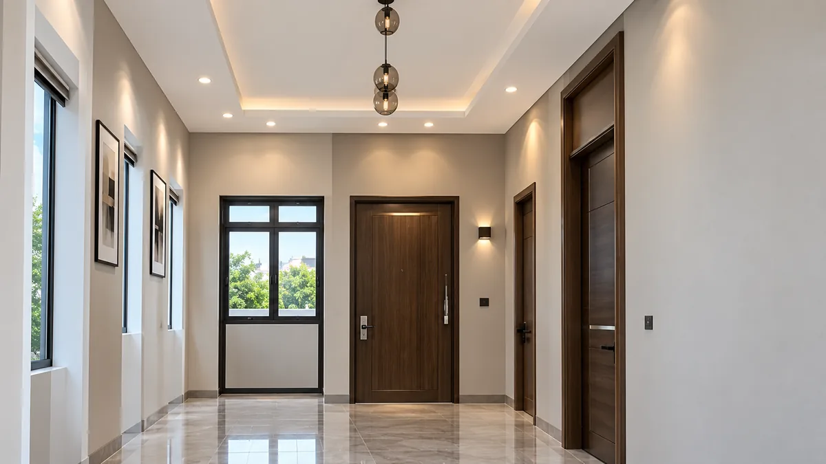 Proses finishing rumah
