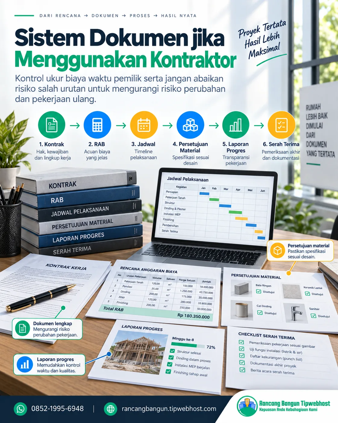 bangun rumah sendiri atau kontraktor - Tanda Peringatan yang Perlu Diwaspadai