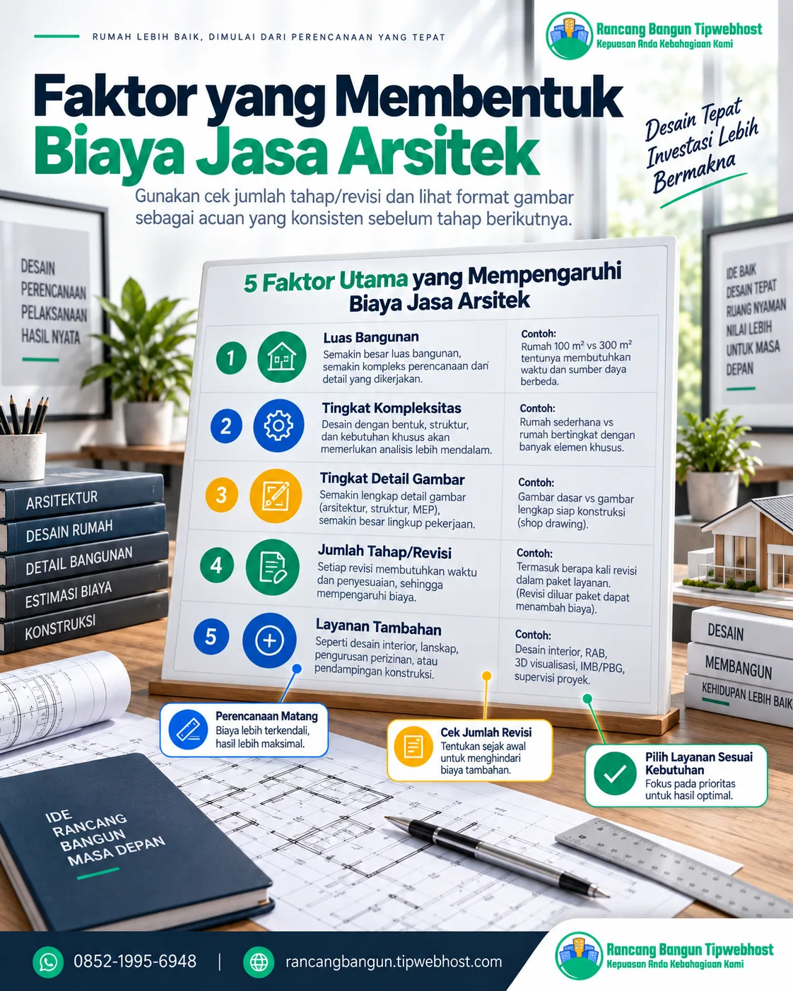 biaya jasa arsitek rumah - Biaya jasa arsitek rumah: Checklist sebelum Menyetujui