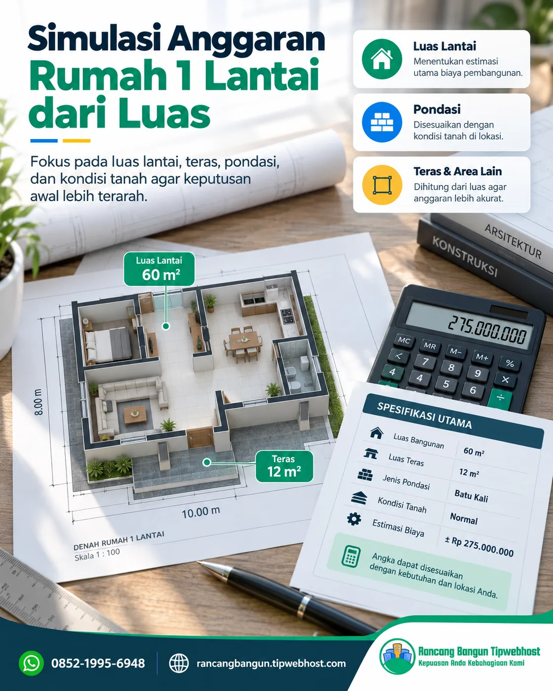 biaya bangun rumah 1 lantai - Biaya bangun rumah 1 lantai: Apa yang Membentuk Anggaran
