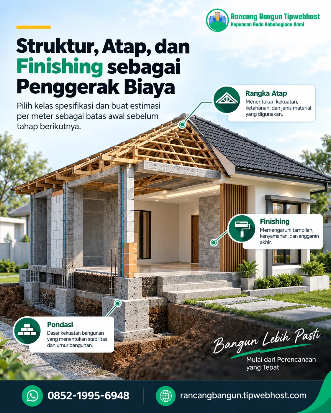 biaya bangun rumah 1 lantai - Biaya bangun rumah 1 lantai: Checklist agar Perhitungan Tidak Menyesatkan