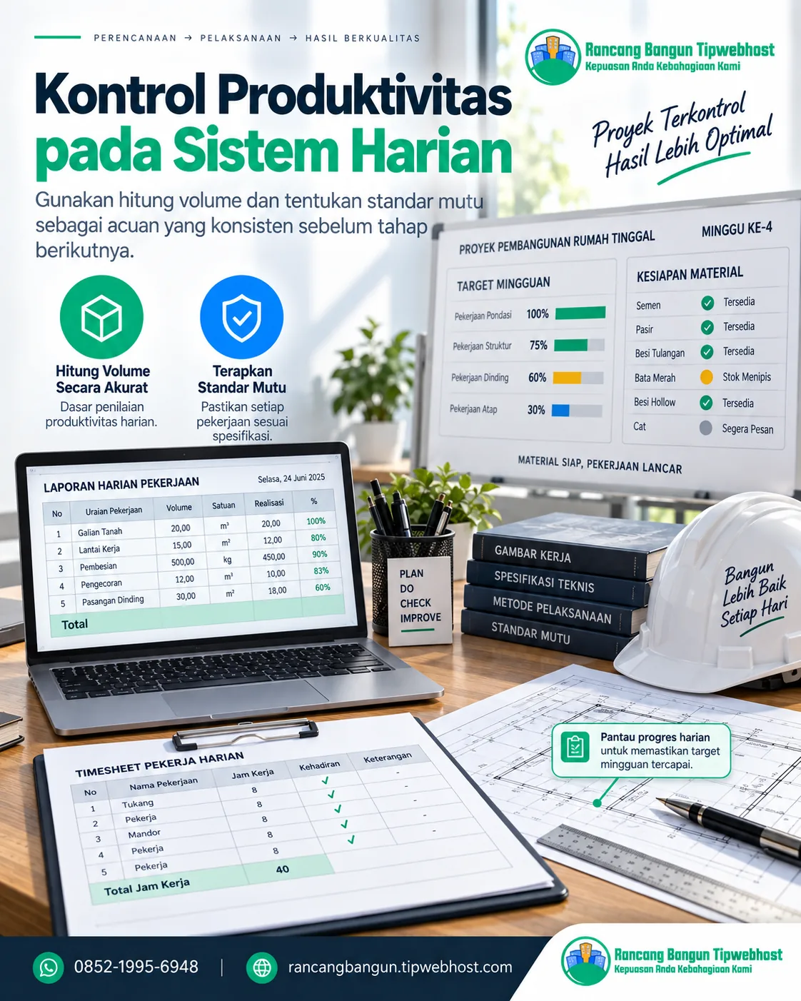borongan atau harian - Borongan atau harian: Checklist sebelum Menyetujui