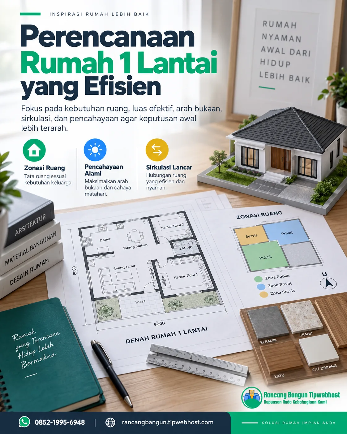 jasa bangun rumah 1 lantai - Jasa bangun rumah 1 lantai: Ruang Lingkup yang Perlu Jelas