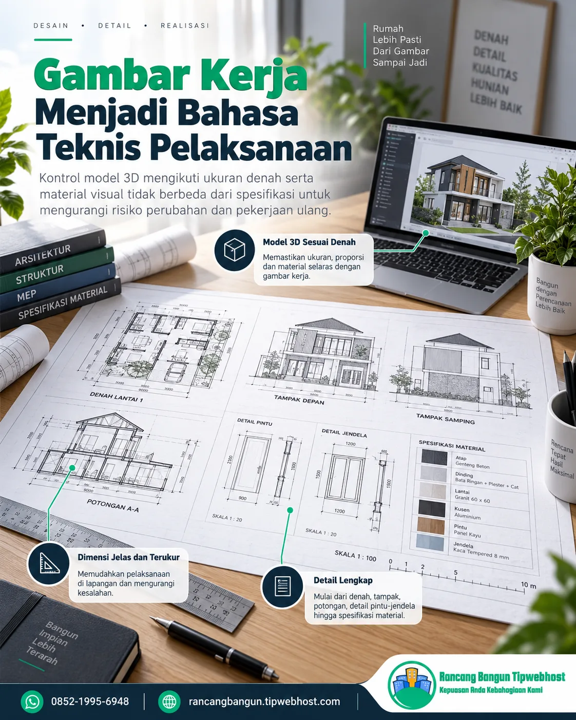jasa desain rumah 3D - Risiko yang Perlu Dikendalikan