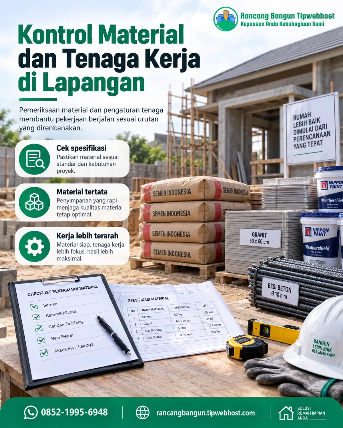 jasa kontraktor rumah - Apa Saja yang Dikelola Kontraktor di Lapangan?